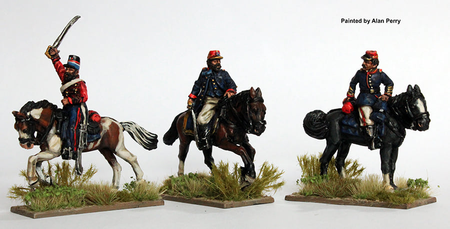 Paraguayan Mounted Officers - Perry Miniatures