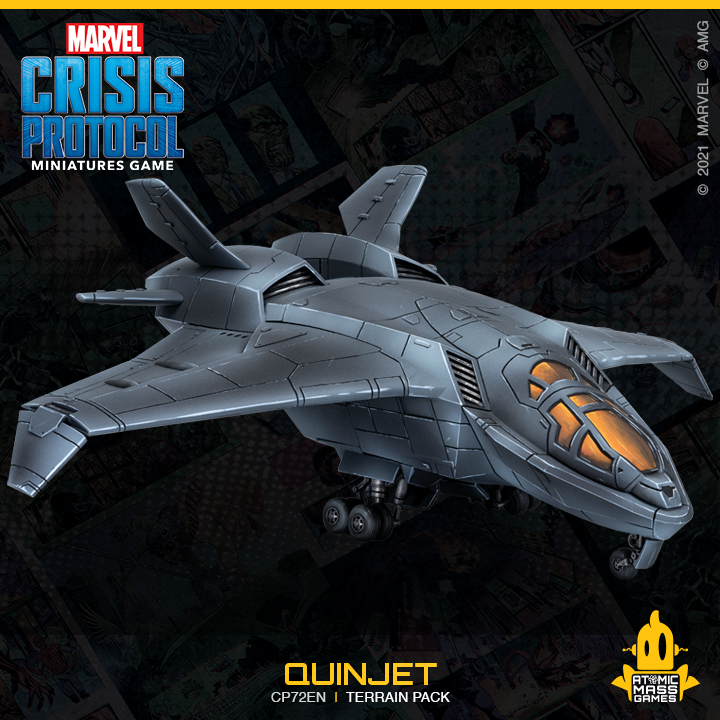 Quinjet Set - Marvel Crisis Protocol