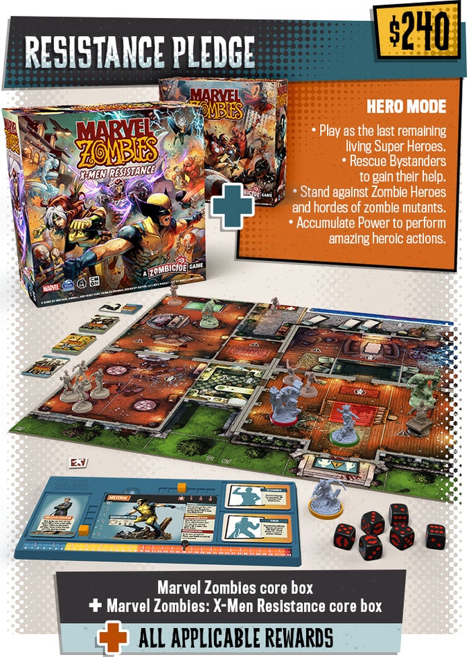 Marvel Zombies A Zombicide Game : Target