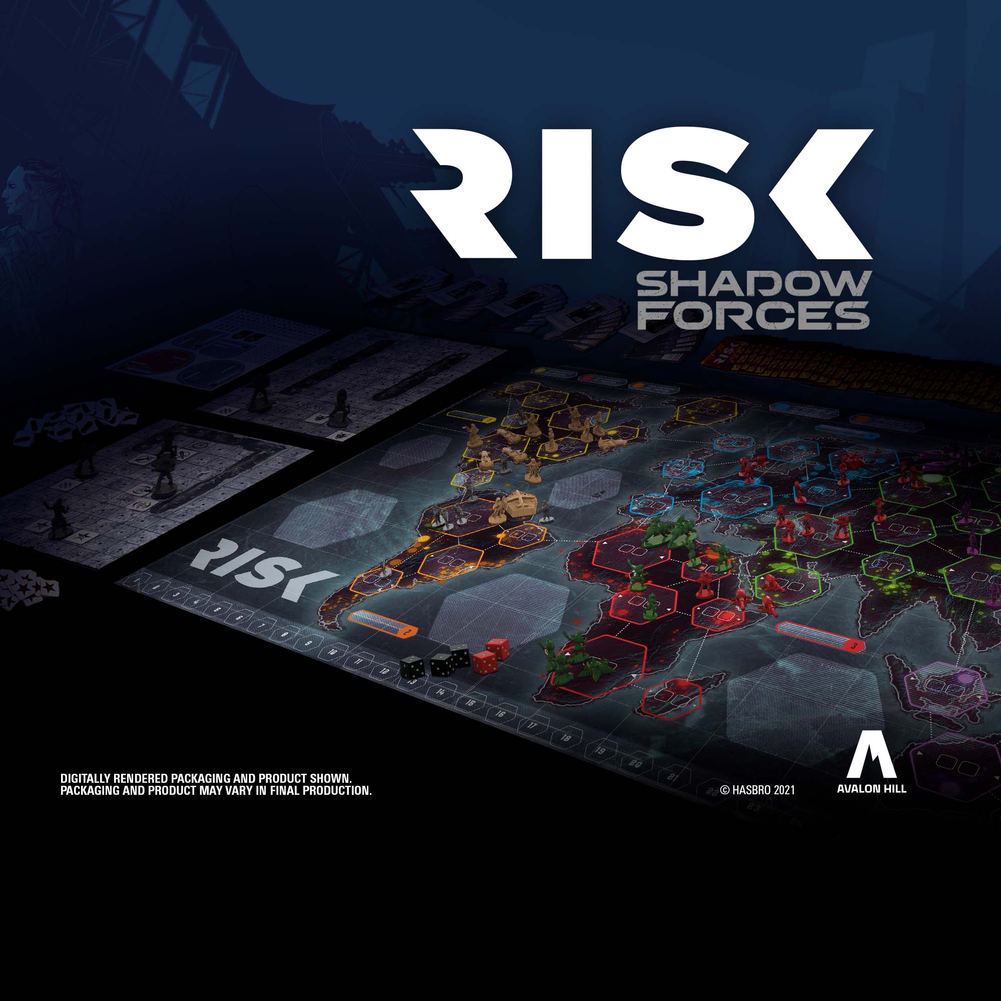 Risk Shadow Forces Gameplay - Avalon Hill