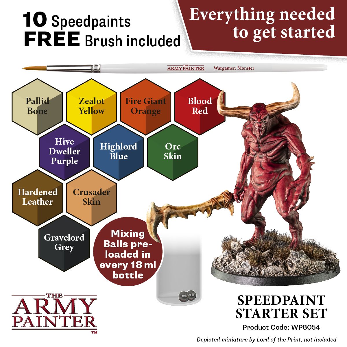 Speedpaint Starter Set Contents - The Army Painter