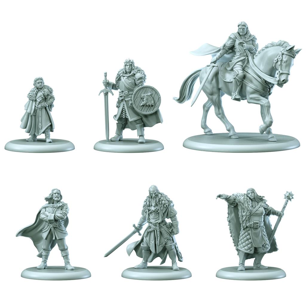 Stark Heroes 3 Miniatures - A Song Of Ice & Fire