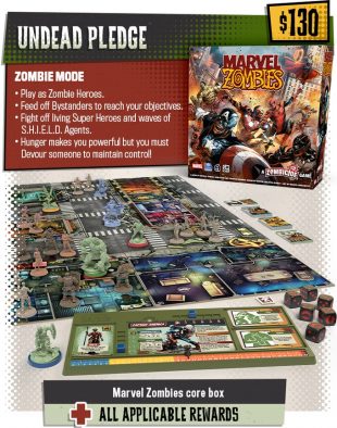 JUGGERNAUT - Hero Zombicide Marvel Zombies - Espansione Kickstarter Esclusiva CMON - Come Nuovo