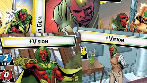 AI Cyborg Vision Is Ready To Manipulate In Marvel Champions!