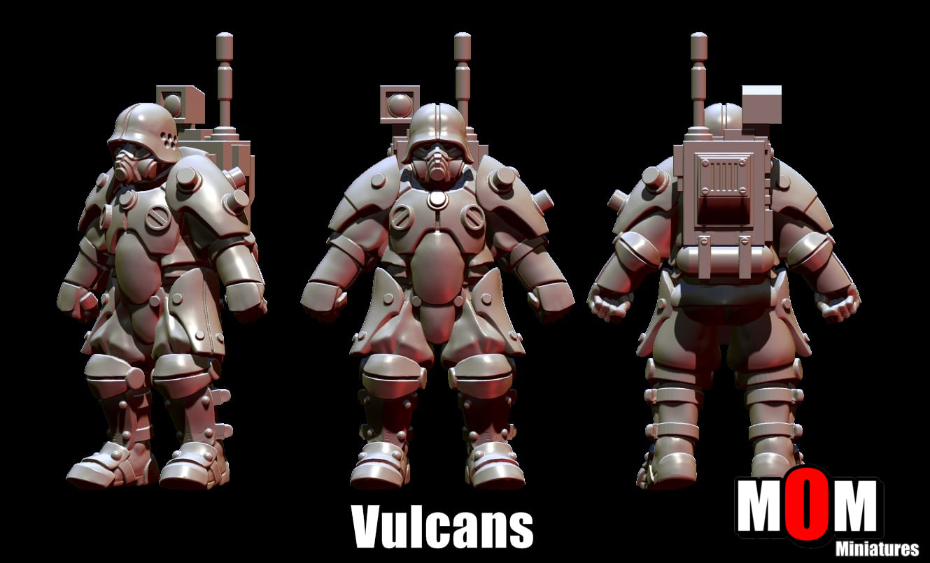 Vulcans Teaser #2 - MOMminiaturas