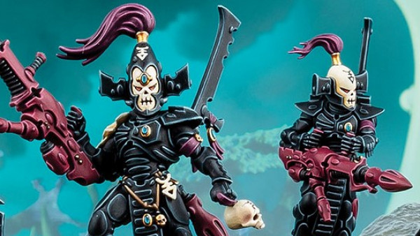 Games Workshop Showcase New 40K Aeldari Dark Reapers