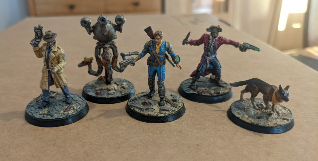 Minis #7-11 Fallout Wasteland Warfare