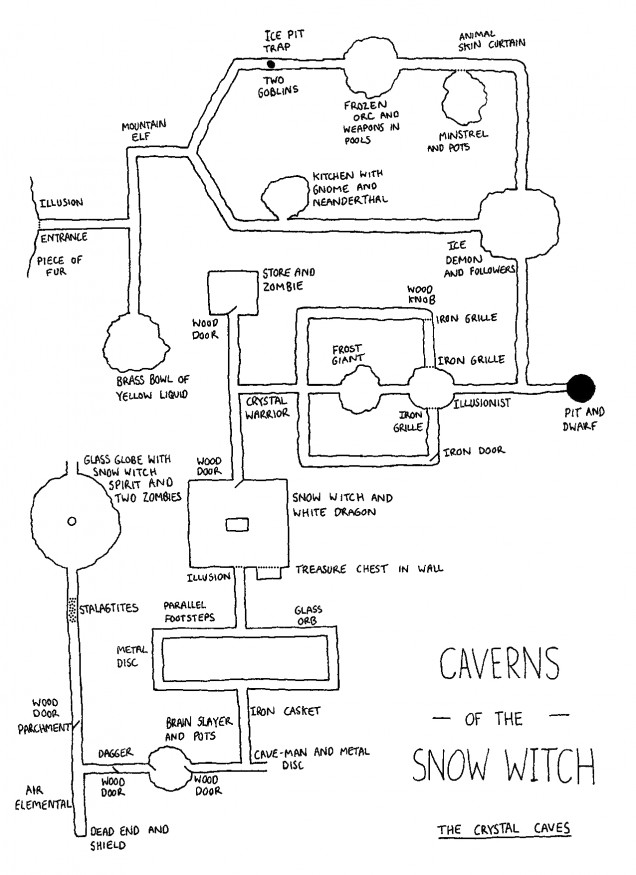 Book Nine: Caverns of the Snow Witch