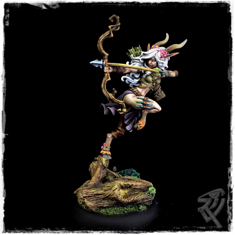 One of my absolute favourite Moonstone sculpts - Jayda the faun. Love this mini and she was an absolute pleasure to paint
