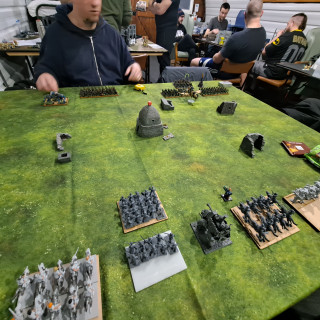 A couple of games with my halflings at 1000pts