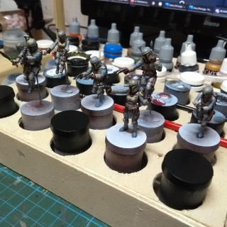 14 days later, 7 minis done