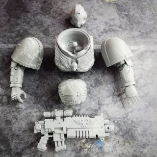 Blood Angel fatality - prep work before priming.