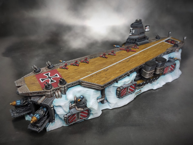 The Ice Maiden sets out! Super Dreadnought class ship ready to rule the seas!