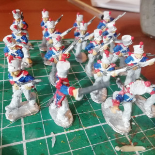 Work on first Mexican regiment