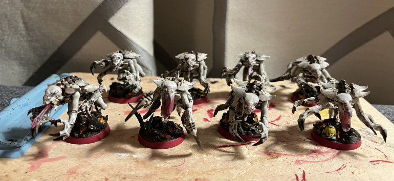 8 purestrain genestealers battle ready