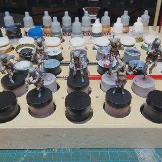 14 days later, 7 minis done