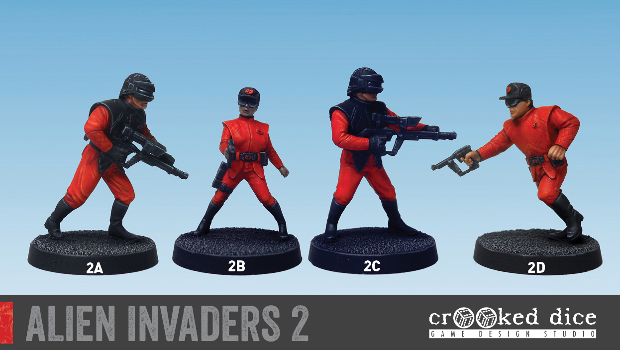 Alien Invaders #2 - Crooked Dice