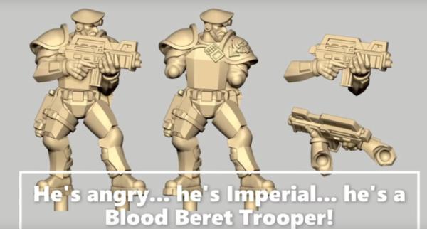 Blood Beret Trooper - Warzone Eternal