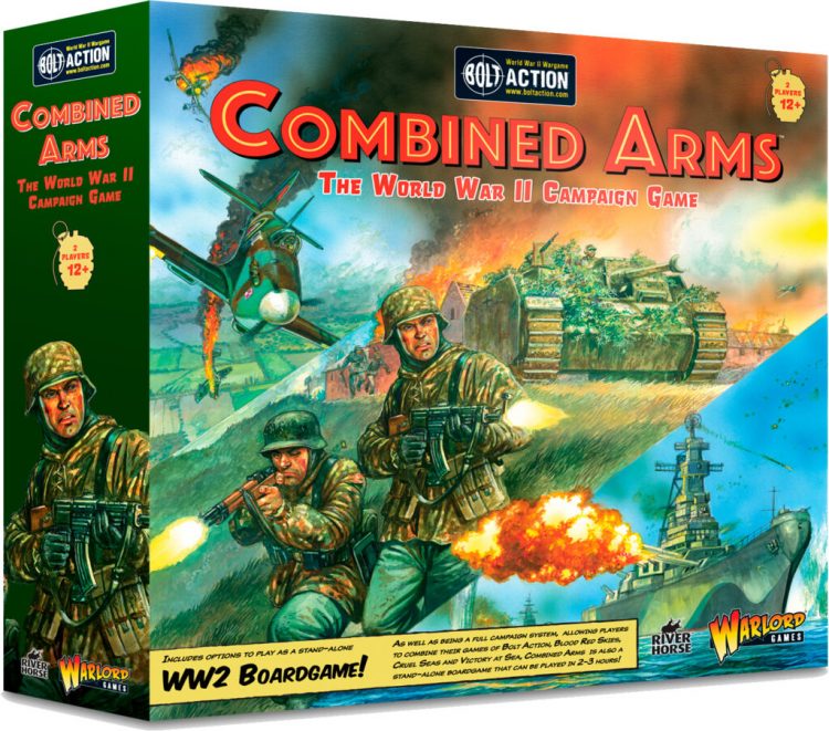 Warlord Announce Combined Arms Strategic Board Game OnTableTop Home