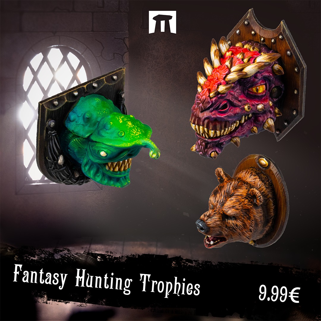 Fantasy Hunting Trophies - Kromlech