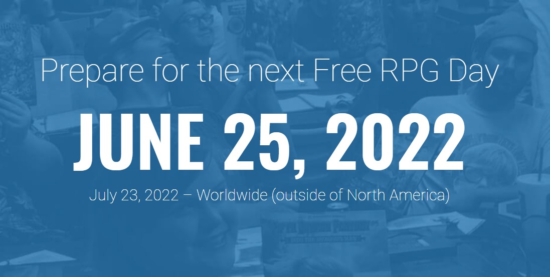 Free RPG Day 2022 Worldwide Dates Announced! OnTableTop Home of