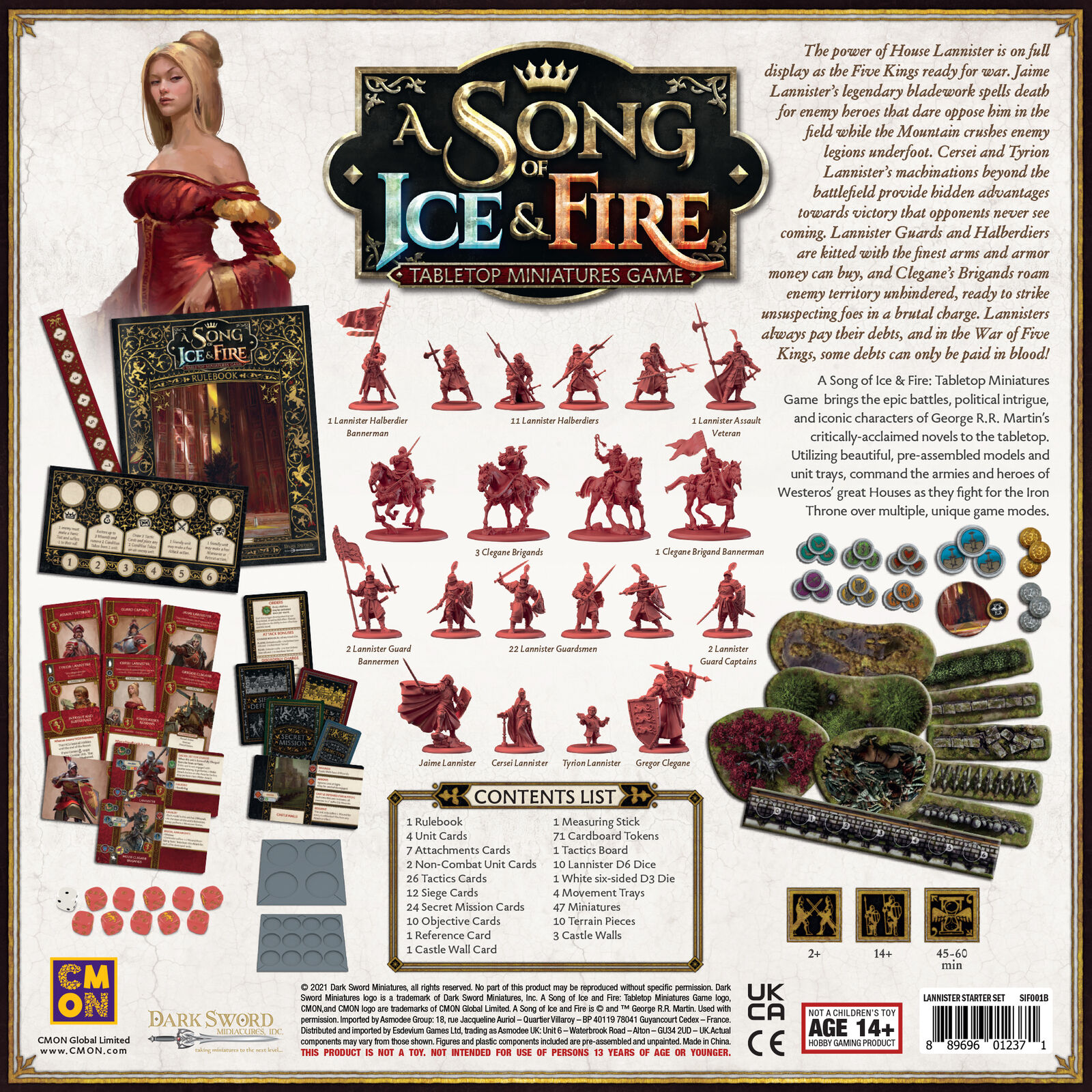 Lannister Starter Set - A Song Of Ice & Fire