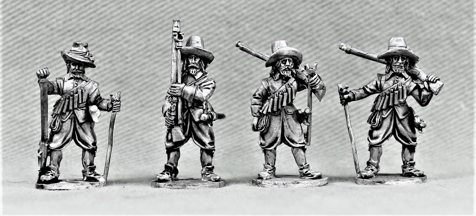 Musketeers At Rest - Empress Miniatures