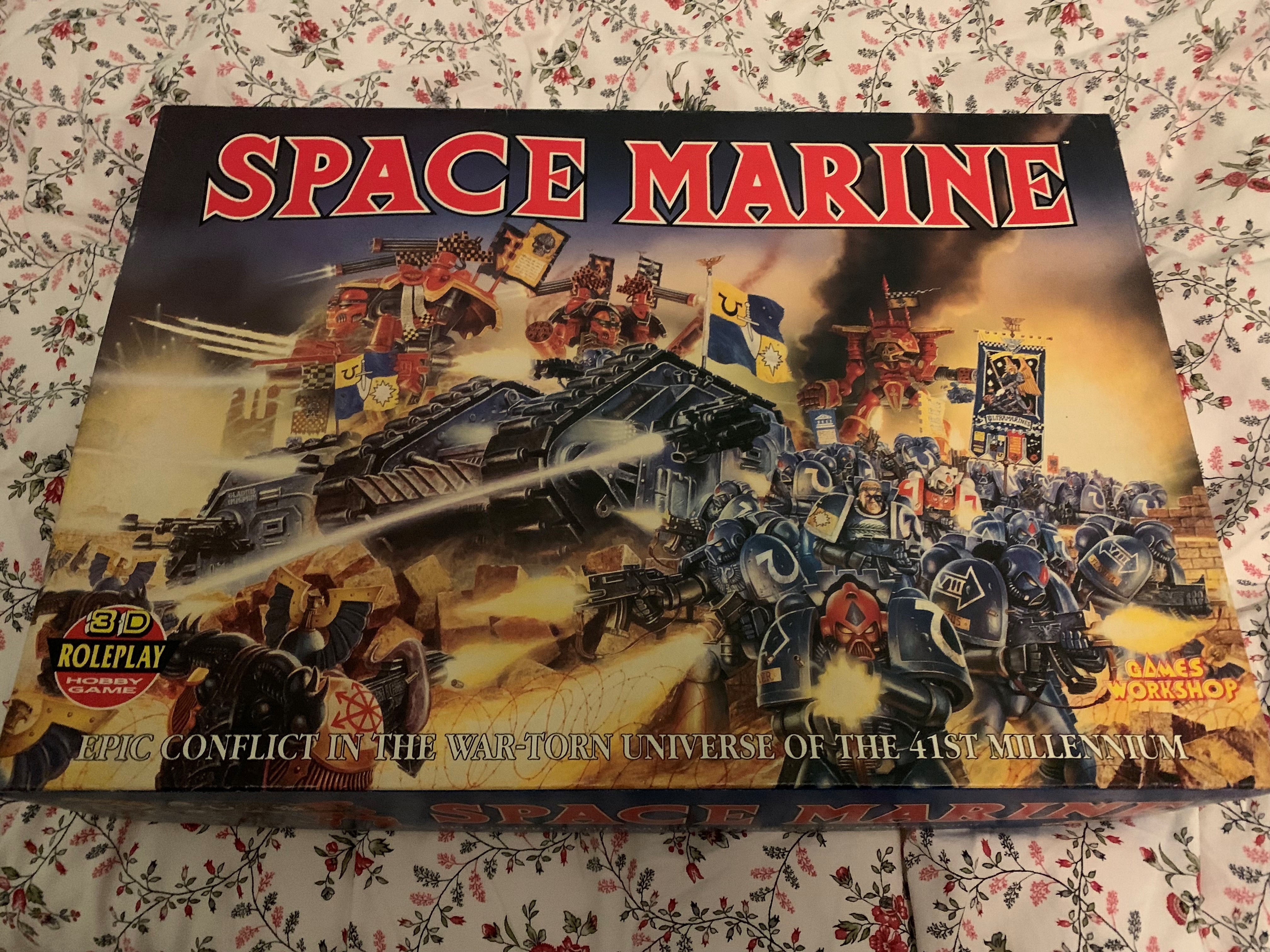 Space Marine & Epic #1 by hazyboy75