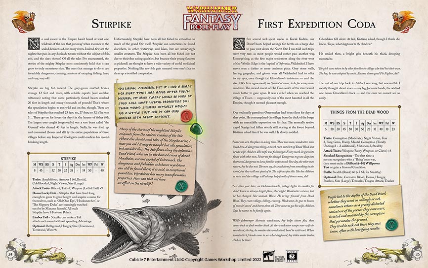 Stirpike Entry - Warhammer Fantasy Role-Play