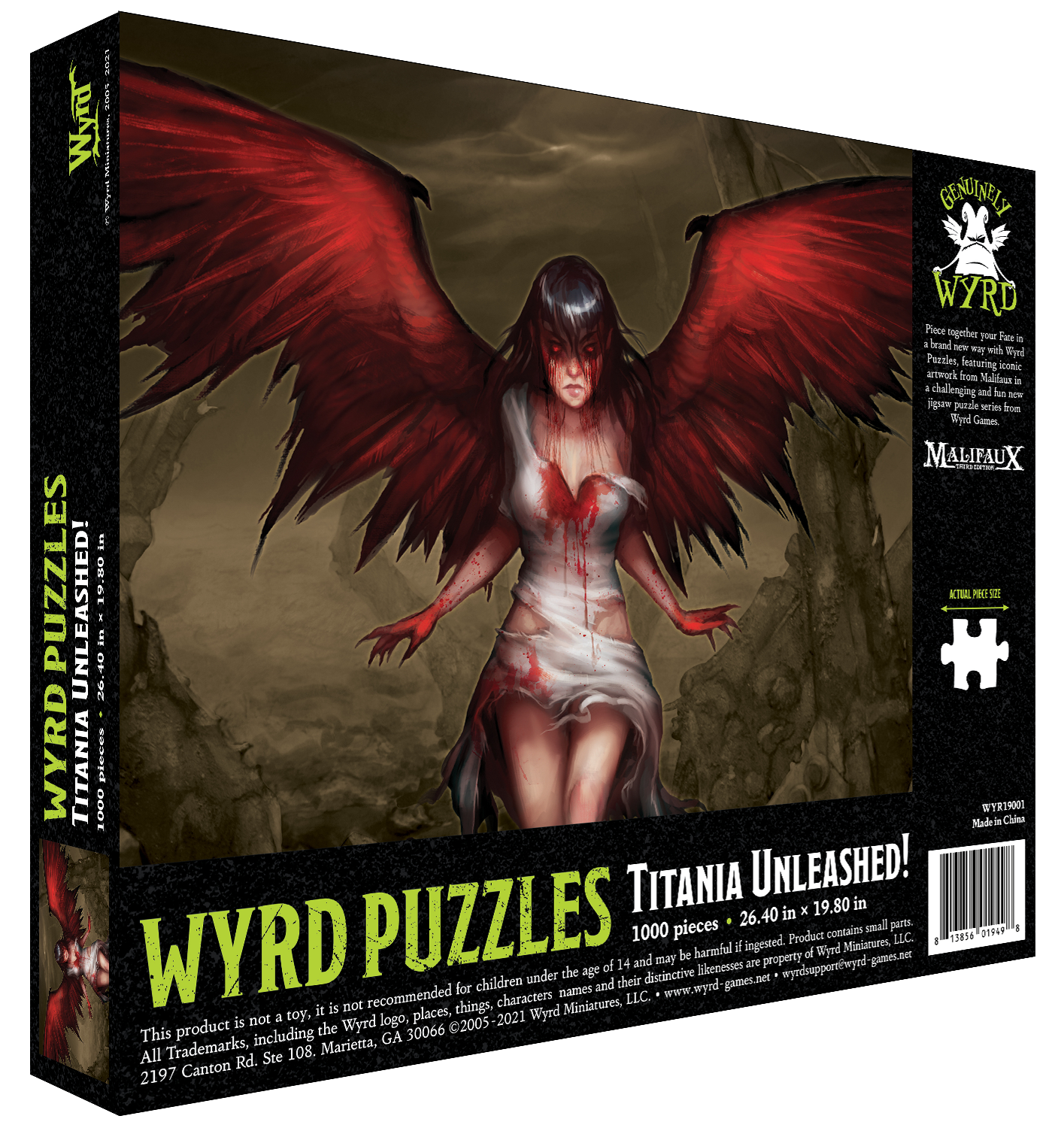 Tatiana Unleashed Puzzle - Wyrd