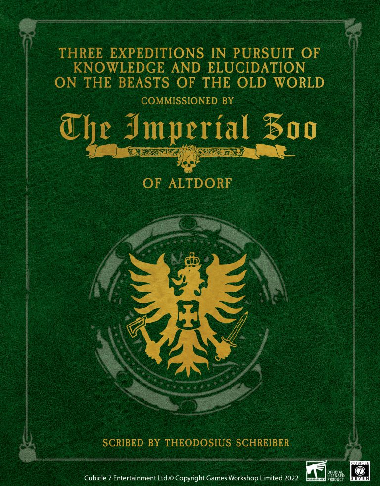 The Imperial Zoo Special Cover - Warhammer Fantasy Role-Play