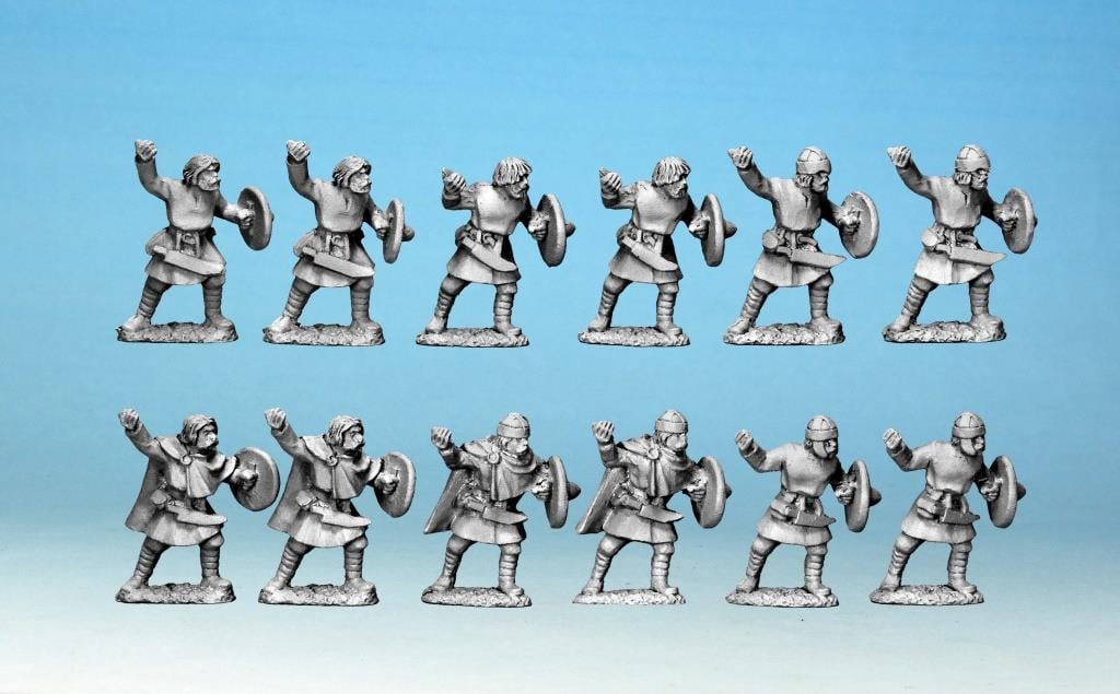 Unarmoured Warriors - Wiglaf Miniatures FEB