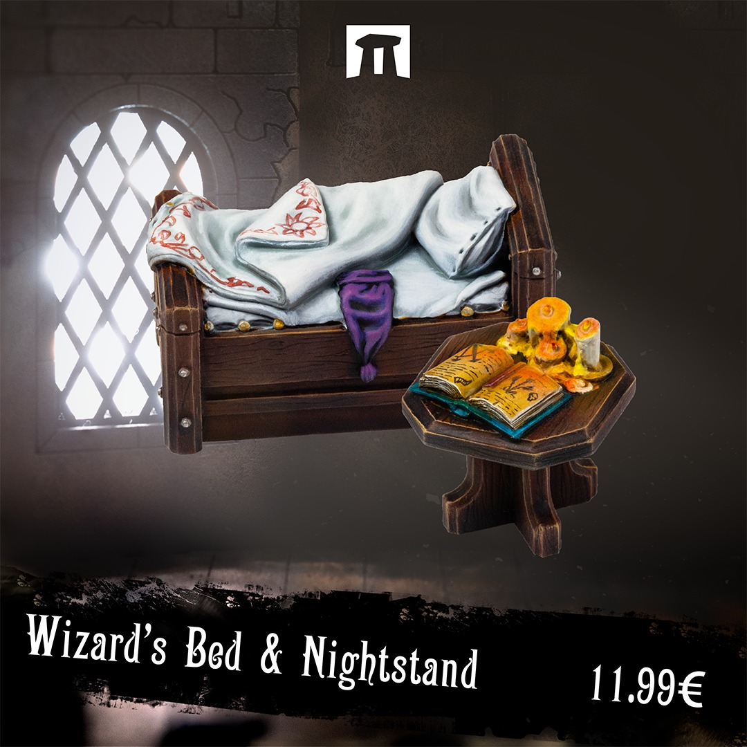 Wizards Ben & Nightstand - Kromlech