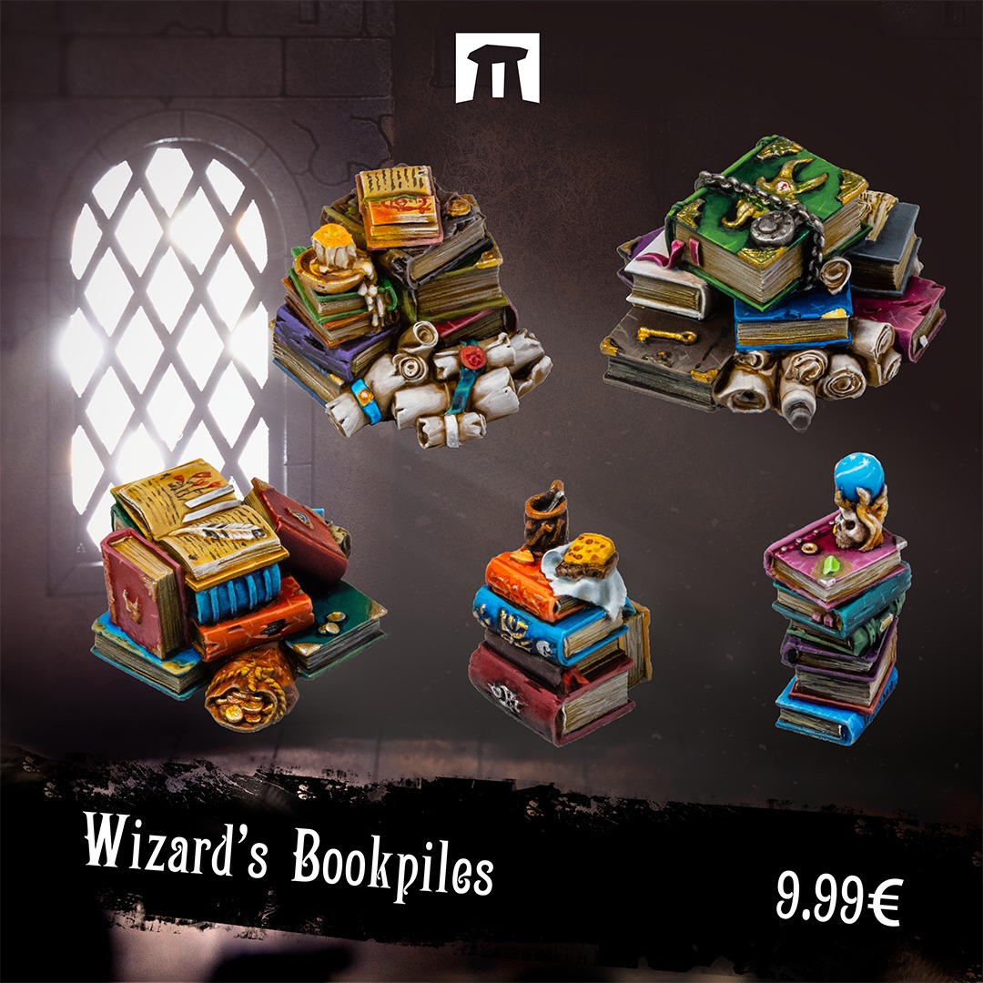 Wizards Bookpiles - Kromlech
