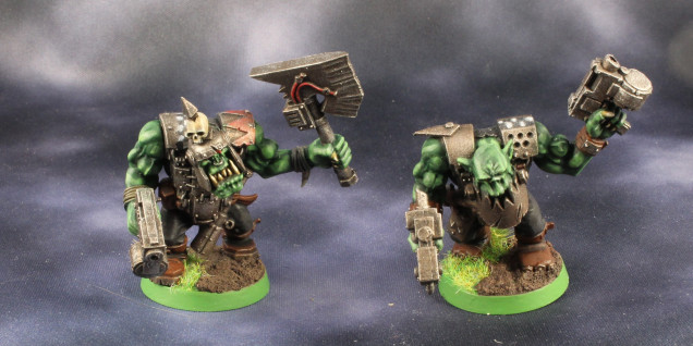 The last of the 2k points for the orks!