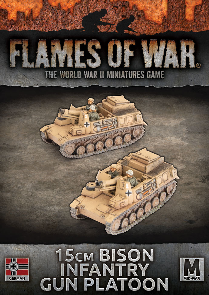 15cm Bison Infantry Gun Platoon - Flames Of War