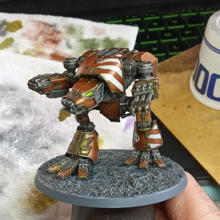 First fully painted titan!