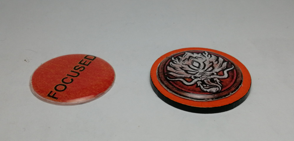 Home made gaming tokens