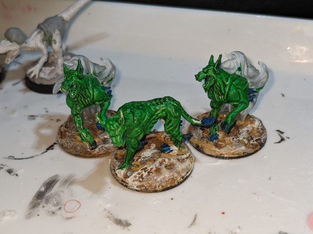 Slight progress on Warp Hounds