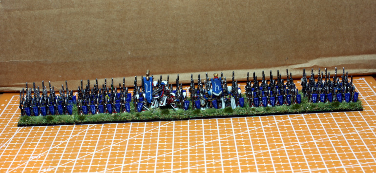 Spear Elves ready to take on any charge.