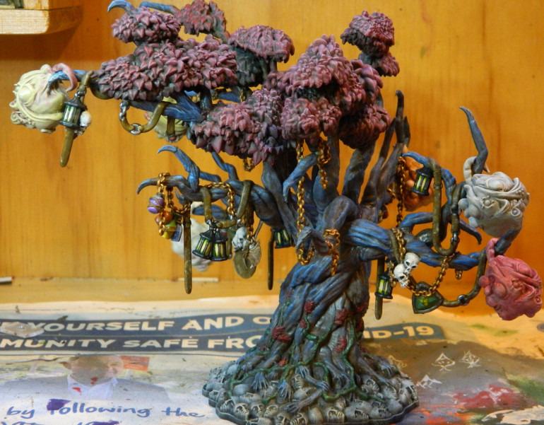There's just *one more* piece that completes the Lonely Tree set. Just got to get it primed. 