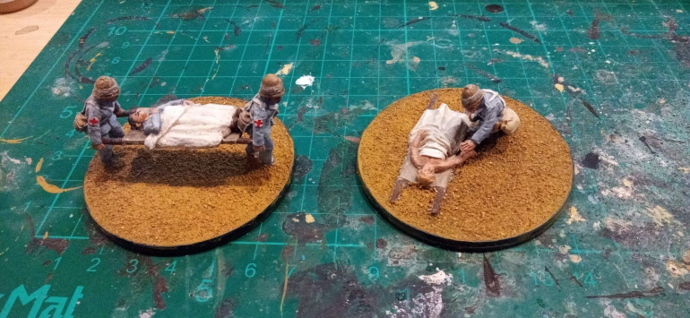 The Bases are Painted with Army Painter Desert Yellow
