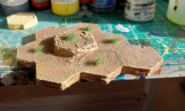 Map Terrain 4 - Texturing and painting.