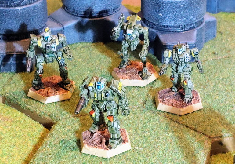 Centurion,Griffin  Hachetteman &Valkyrie 