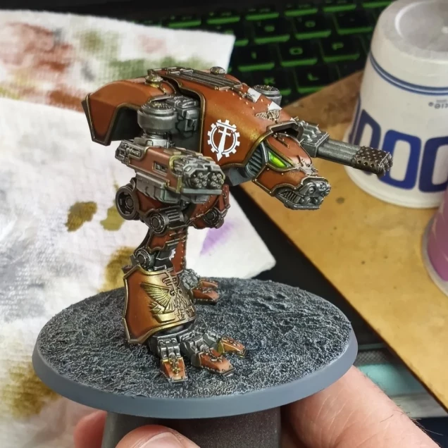 First fully painted titan!
