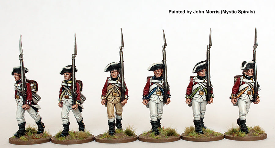 1768 British Troops Hit The Battlefield From Perry Miniatures