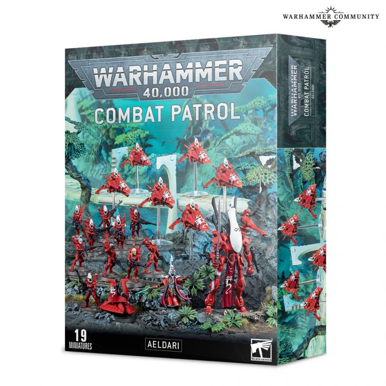 Warhammer 40K - Combat Patrol: Aeldari Jogo de Tabuleiro