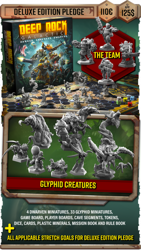 Dig Deep With The Deep Rock Galactic Board Game Kickstarter