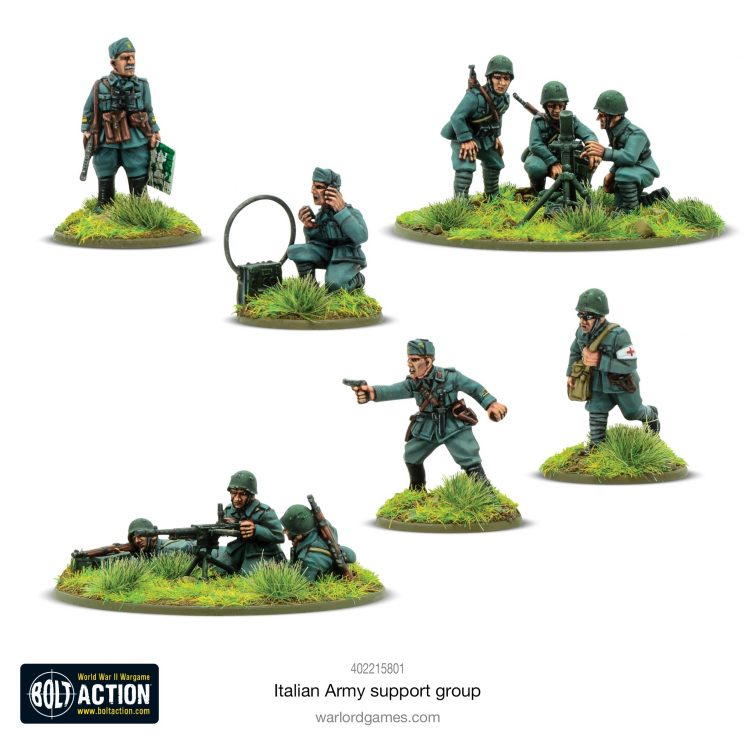 Fight With New Bolt Action WWII Italians From Warlord Games ...