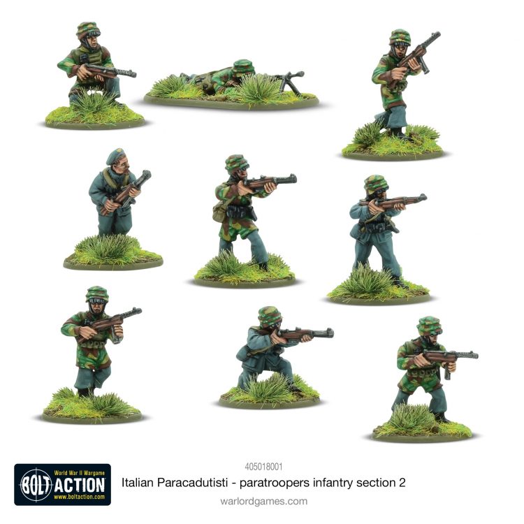 Fight With New Bolt Action WWII Italians From Warlord Games ...